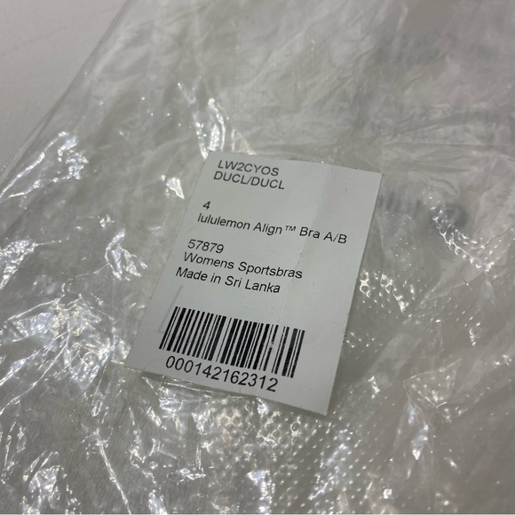 NEW - Lululemon Align Sports Bra A/B - size 4 - Brown - Picture 7 of 7